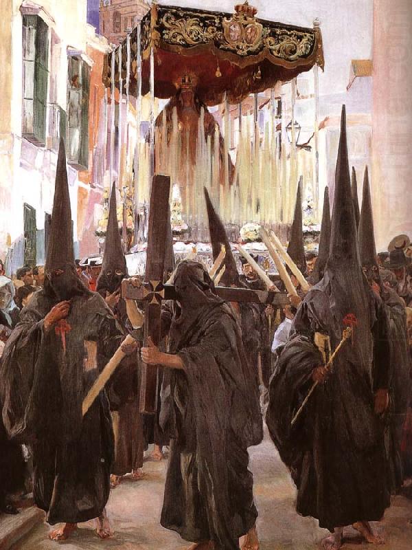Seville s Holy Week, Joaquin Sorolla